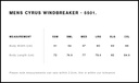 Size Guide - Style 5501