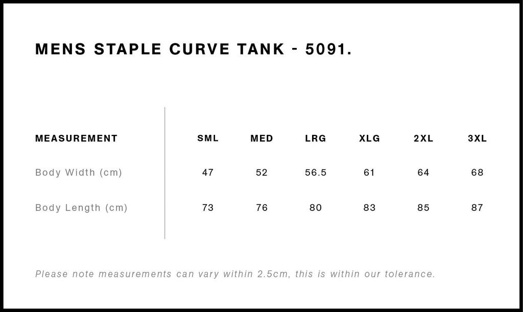 Size Guide - Style 5091