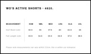 Size Guide - Style 4620