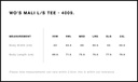 Size Guide - Style 4009