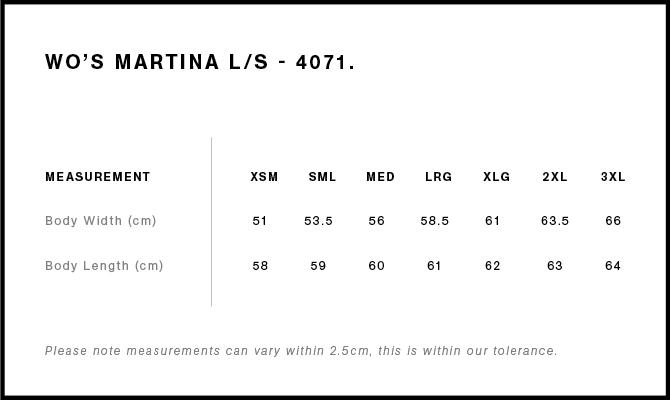 Size Guide - Style 4071