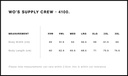 Size Guide - Style 4100