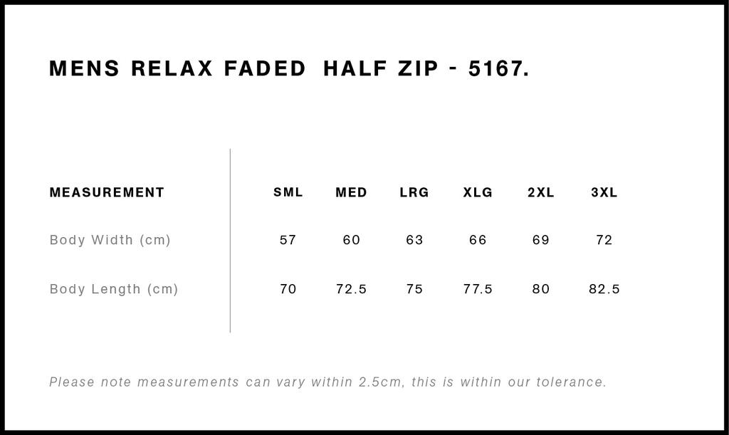 Size Guide - Style 5167