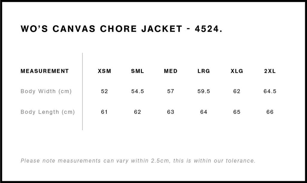 Size Guide - Style 4524