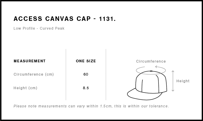 Size Guide - Style 1131
