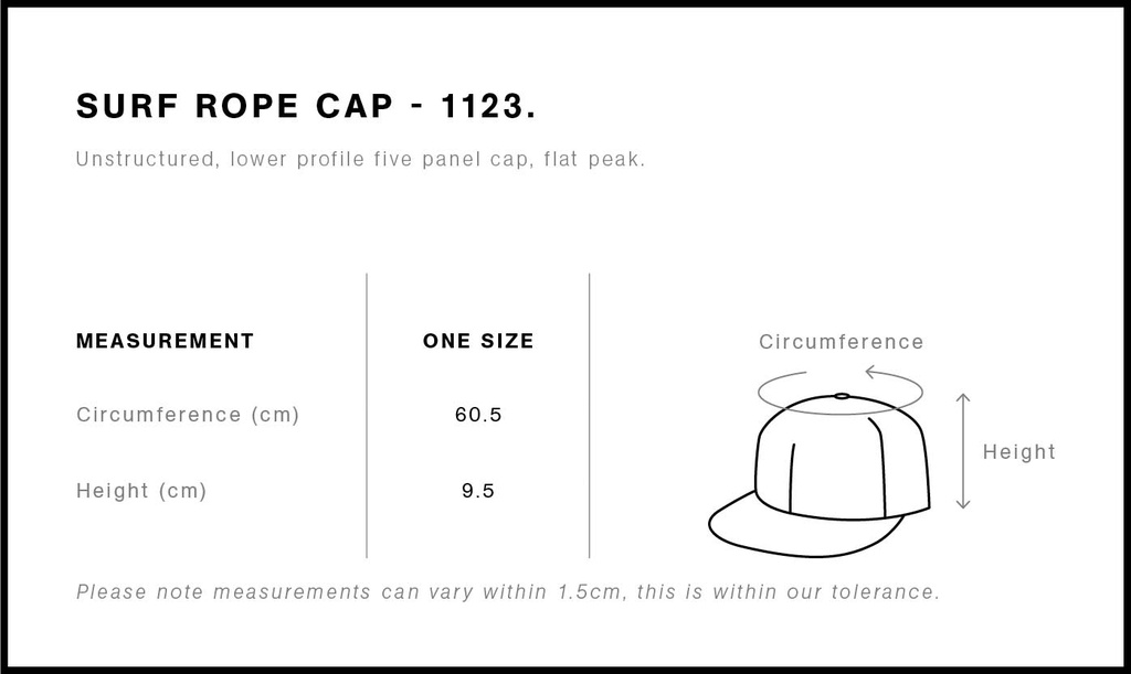 Size Guide - Style 1123