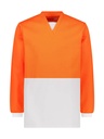 WHITE/FLUORO ORANGE