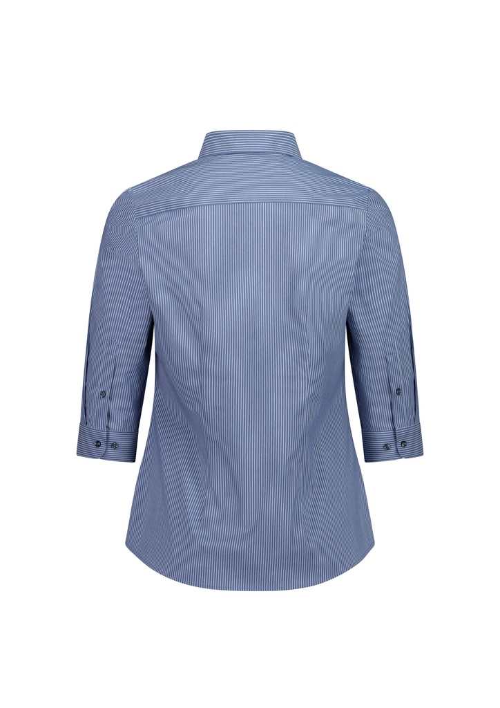 French Blue/White Stripe