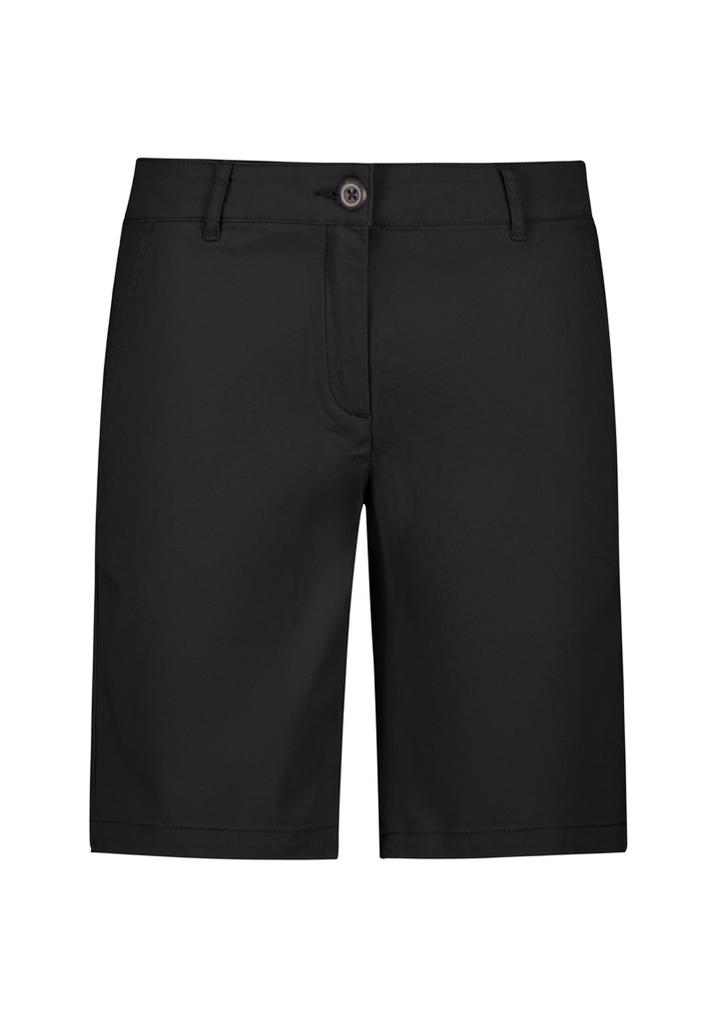 [9401042624185] BS021L - Womens Lawson Chino Short (6, Black)