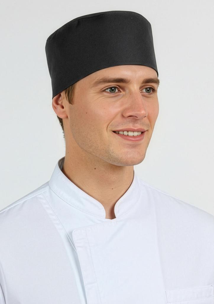 [9401042633323] CH333 - Mesh Flat Top Hat (Black)