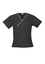 H10722 - Womens Contrast Scrub Top