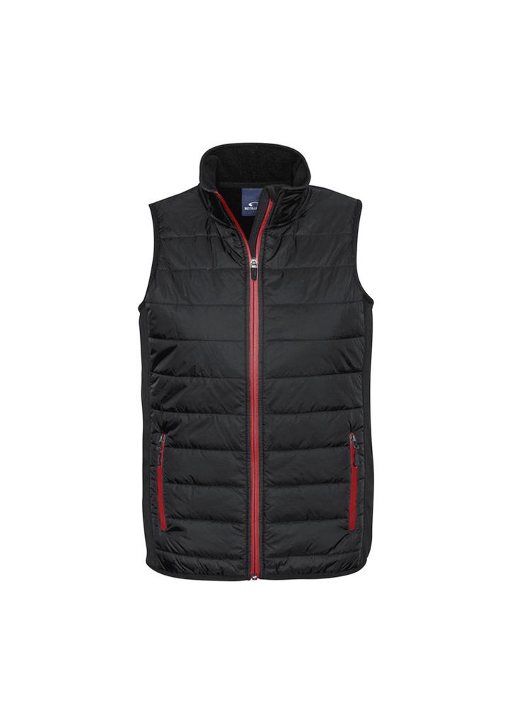 [9401042337825] J616M - Mens Stealth Vest (S, Black/Red)