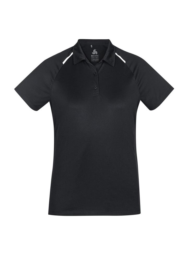 P012LS - Womens Academy Short Sleeve Polo