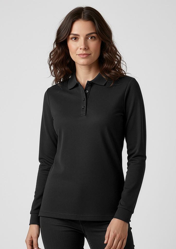 P206LL - Womens Action Long Sleeve Polo