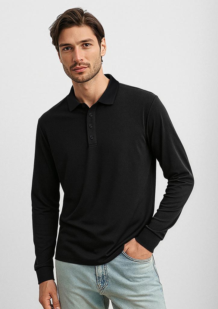 P206ML - Mens Action Long Sleeve Polo