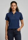P3325 - Womens Micro Waffle Short Sleeve Polo