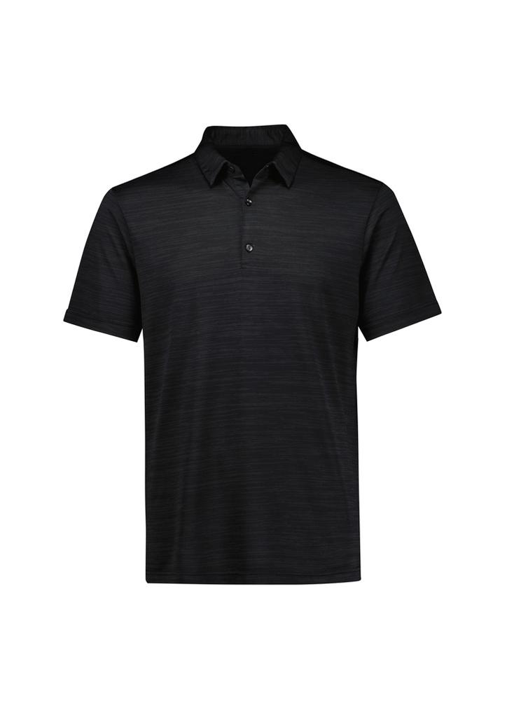 [9401042660176] P410MS - Mens Orbit Short Sleeve Polo (S, Black)