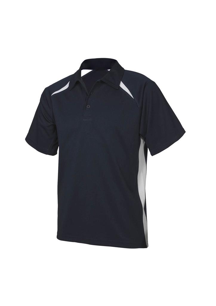 P7700B - Kids Splice Short Sleeve Polo