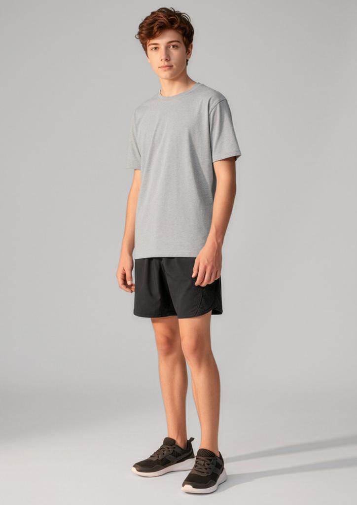 [9401042298874] ST511K - Kids Tactic Short (6, Black)
