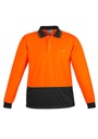 ZH232 - Unisex Hi Vis Basic Long Sleeve Polo
