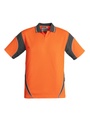 ZH248 - Mens Hi Vis Aztec Short Sleeve Polo