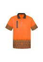 ZH300 - Mens Hi Vis Tracks Short Sleeve Polo
