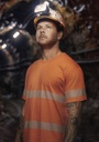 ZH510 - Mens Hi Vis Segmented Tape Cotton Tee