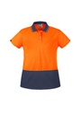 ZH731 - Womens Hi Vis Basic Short Sleeve Polo
