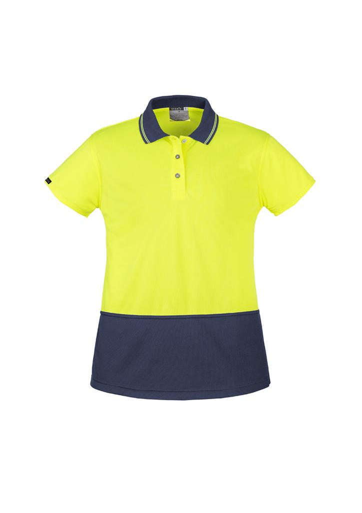ZH731 - Womens Hi Vis Basic Short Sleeve Polo