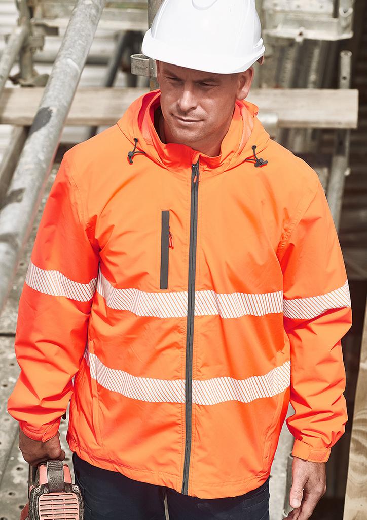 ZJ560 - Unisex Super Light Segmented Tape Packable Rain Jacket