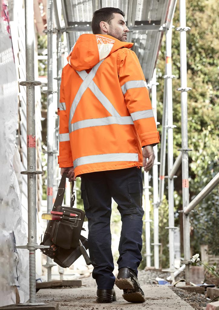 ZJ616 - Mens TTMC-W23 X Back 4 In 1 Waterproof Jacket
