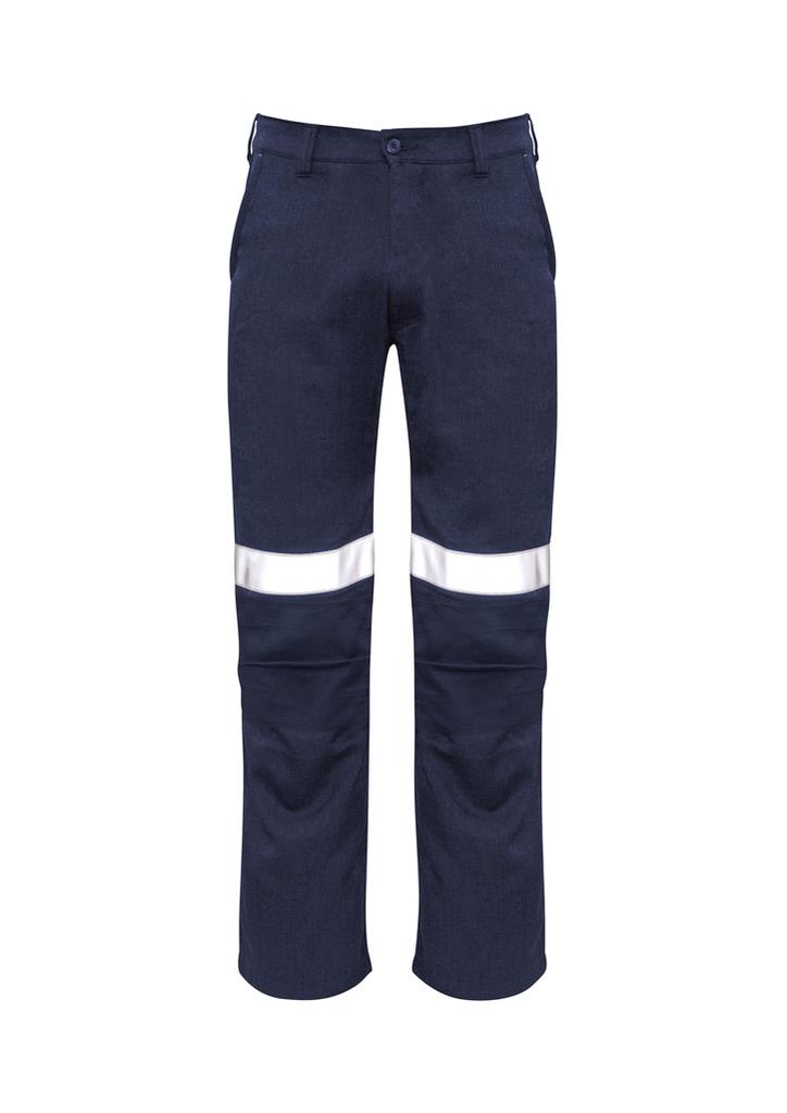 ZP523 - Mens Orange Flame Traditional Style Taped Work Pant