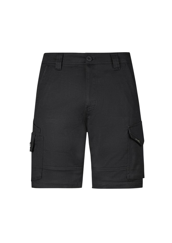 [9401042611666] ZS605 - Mens Rugged Cooling Stretch Short (72, Black)