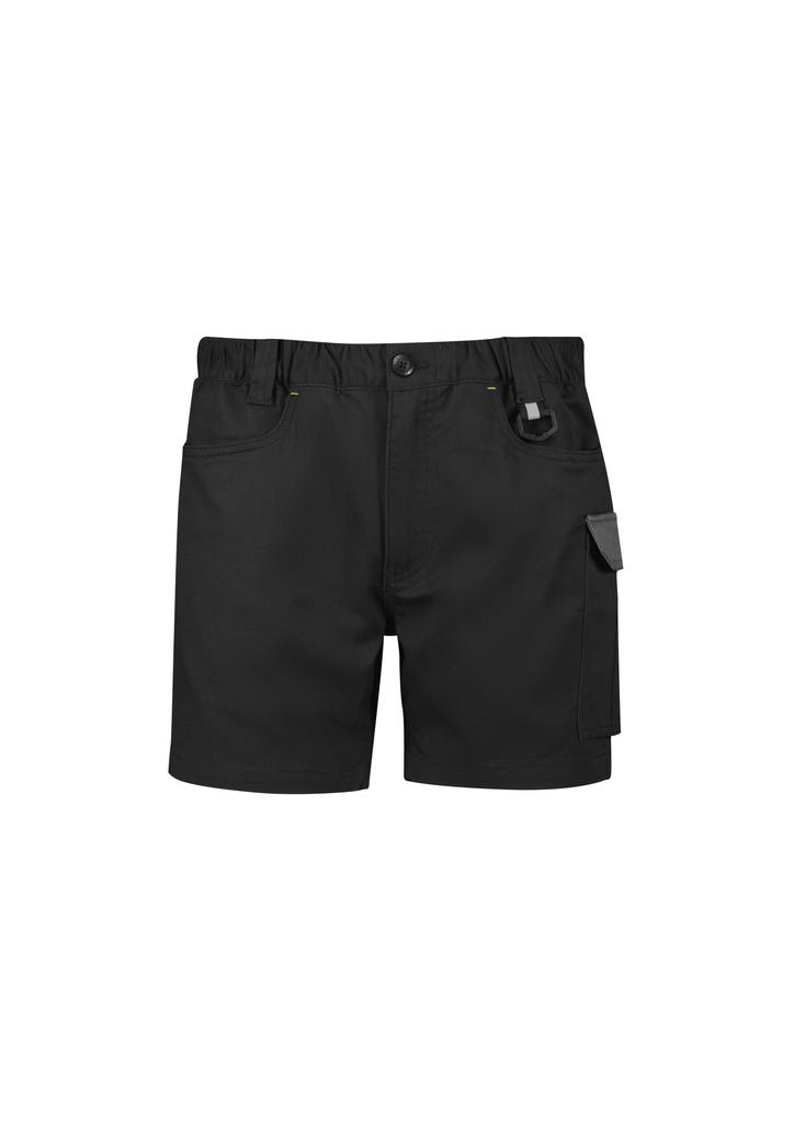 [9401042643582] ZS607 - Mens Rugged Cooling Stretch Short Short (72, Black)