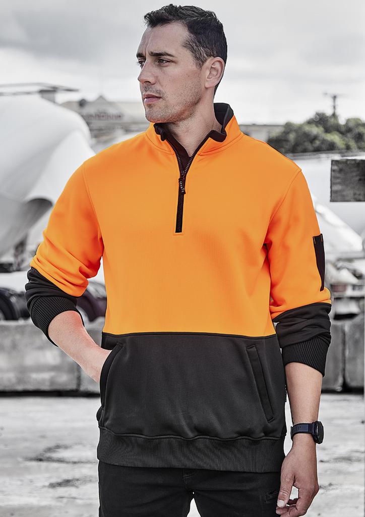 ZT476 - Unisex Hi Vis 1/2 Zip Pullover