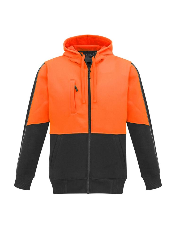 ZT485 - Unisex Hi Vis Full Zip Hoodie