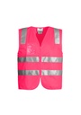 ZV998 - Unisex Hi Vis Zip Vest