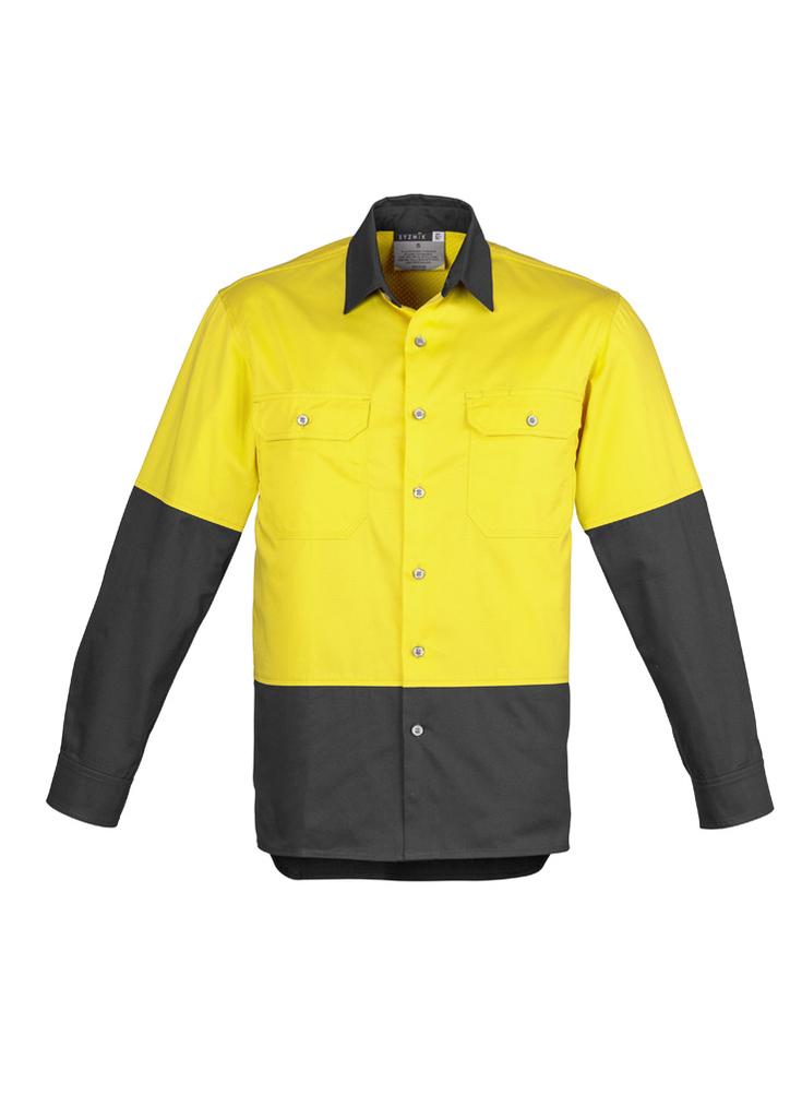 ZW122 - Mens Industrial Long Sleeve Shirt