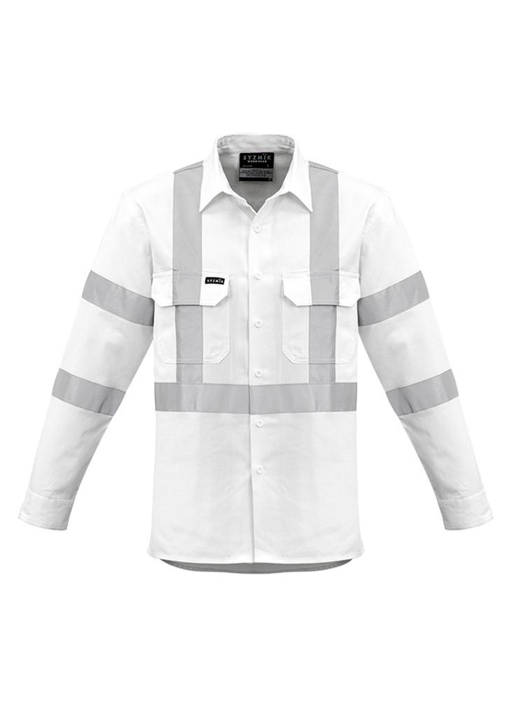 [9401042348661] ZW621 - Mens Bio Motion X Back Taped Long Sleeve Shirt (XXS)