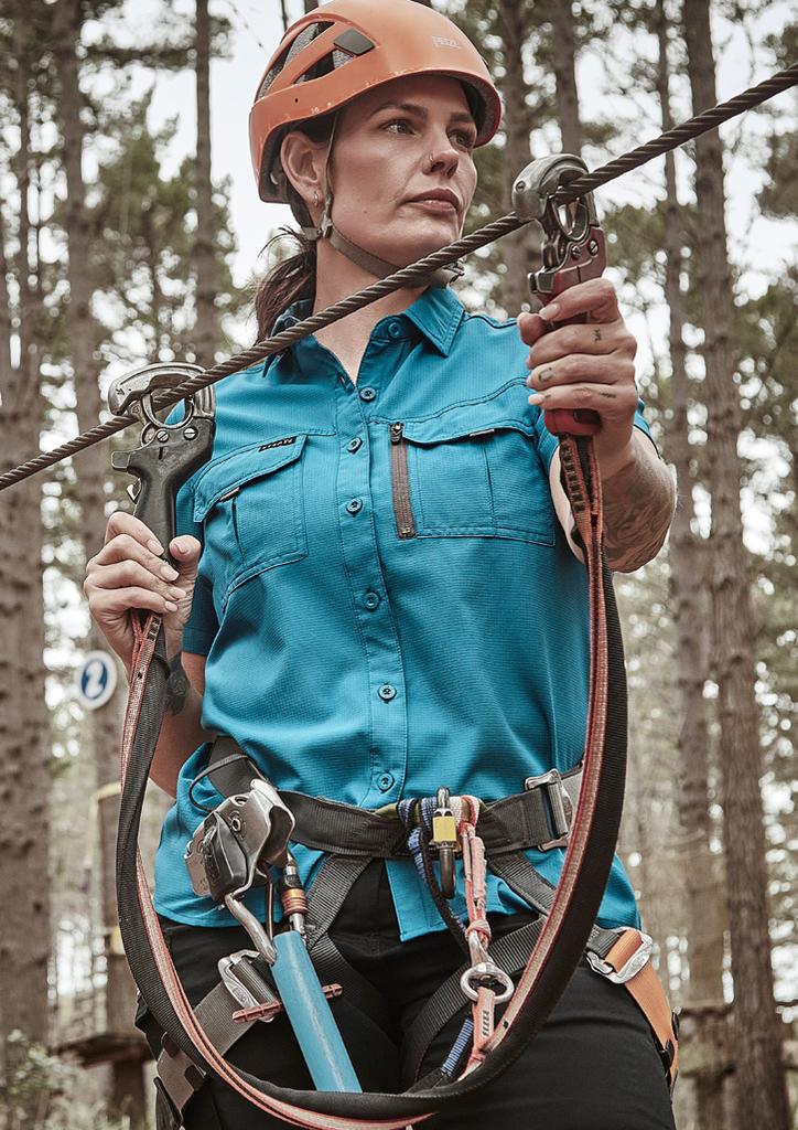 ZW765 - Womens Outdoor Short Sleeve Shirt