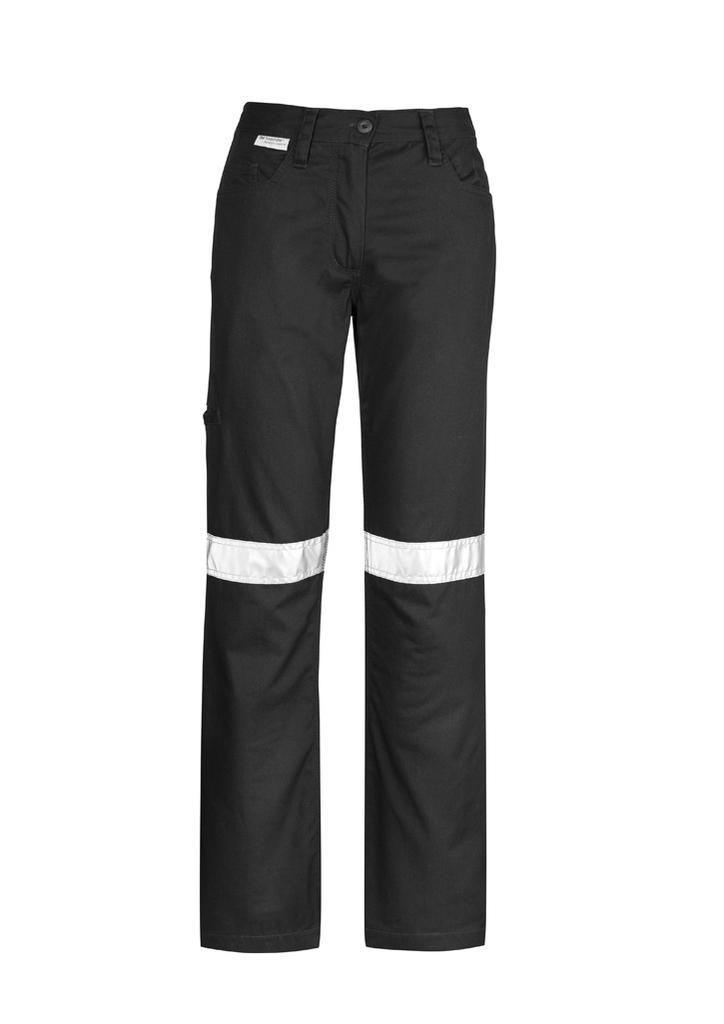 [9401042261595] ZWL004 - Womens Taped Utility Pant (8, Black)