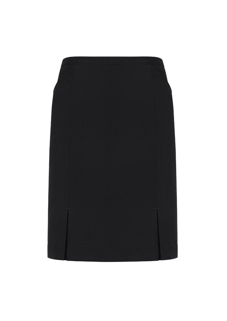 20720 - Womens Siena Front Pleat Detail Straight Skirt