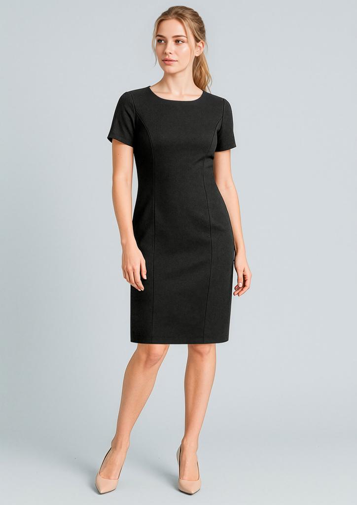 30112 - Womens Cool Stretch Short Sleeve Shift Dress