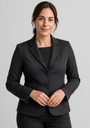 64019 - Womens Comfort Wool Stretch 2 Button Mid Length Jacket