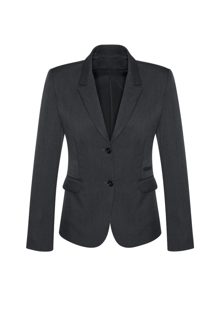 64019 - Womens Comfort Wool Stretch 2 Button Mid Length Jacket