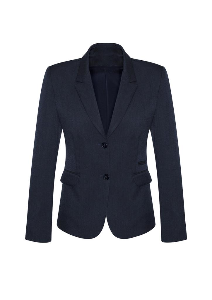 64019 - Womens Comfort Wool Stretch 2 Button Mid Length Jacket