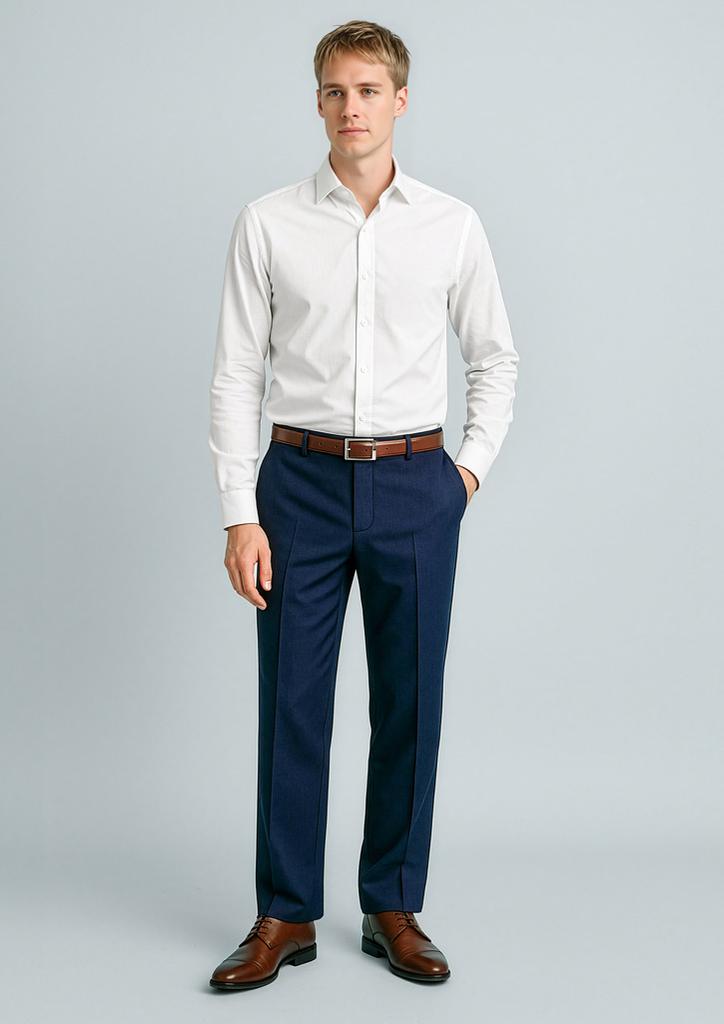 70112S - Mens Cool Stretch Flat Front Pant (Stout)