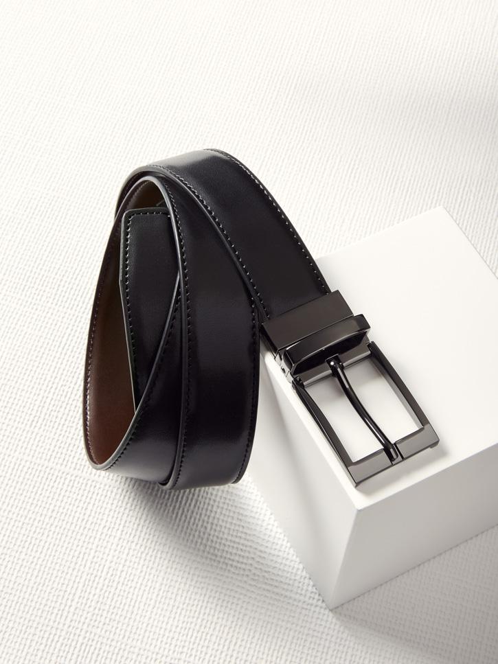 99300 - Mens Leather Reversible Belt