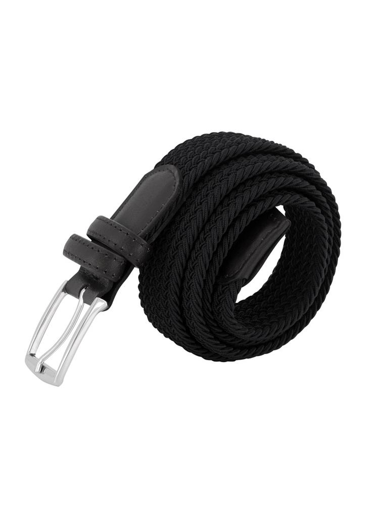 [9401042630070] RA268U - Unisex Casual Belt (S, Black/Black)