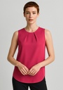 RB973LN - Womens Estelle Sleeveless Pleat Detail Blouse